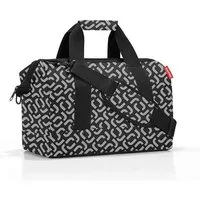 REISENTHEL® Reisetasche reisenthel allrounder M signature black MS7054 schwarz Reisetasche Tas