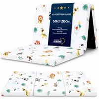 Babymatratze Klappmatratze Faltbare Reisebett Baby Matratze 60x120 cm, Totsy Baby