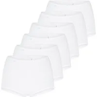 sloggi Maxislip 6er Pack 24/7 Cotton (Spar-Set, 6-St) Maxi Slip - Baumwolle - Atmungsaktiv - Perfekter Sitz