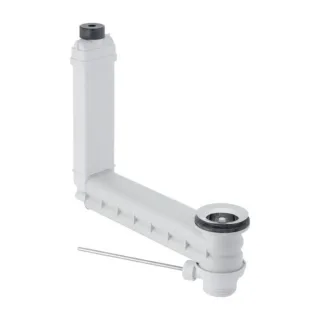 Geberit Clou System 152018001 Ab- Überlaufventil mit Hebelstange für Exzenter