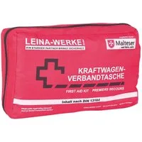 DocMed KFZ-Verbandkasten Verbandtasche fertig gefüllt nach DIN 13164:2022, (Notfall Verbandtasche Auto, 1 St), Geeignet für alle Kraftfahrzeuge, Komplett ausgestattet