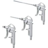 BENBOW Hochdruckpistole Druckluftblaspistole Benbow 041 + 3x Düse, 3x DG-10 Blaspistole mit 3 Düsen Ausblaspistole für Kompressor