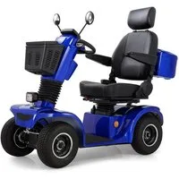 Urban Hopper E-Motorroller Urban Hopper Senior 4-Rad Elektro Seniorenmobil Mobilitätshilfe, 500 W, 15 km/h, Drehbarer Sitz, ca. 60km Reichweite, 150kg Zuladung, LED-Licht COC