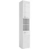 BASIC by Balculina Hochschrank Mandi (1-St) Breite 34cm, hochglanz Front