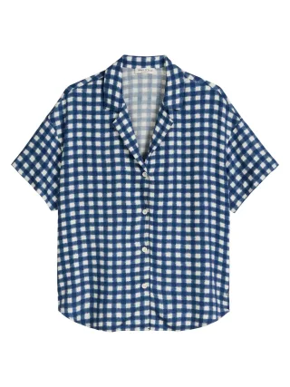 Marc O'Polo Damen Pyjamaoberteil Mix N MatchSchlafshirt, Pyjama Shirt, Nachtshirt