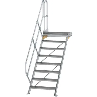 Munk Treppe mit Plattform 45° Stufenbreite 800 mm - 600448