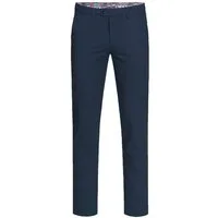 GREIFF Anzughose Greiff CASUAL Herren Chino-Hose Regular Fit Marine