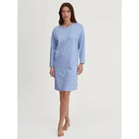 CALIDA Nachthemd Lovely Nights Langarm, Rundhals, Pure Cotton, Single Jersey, weich, atmungsaktiv