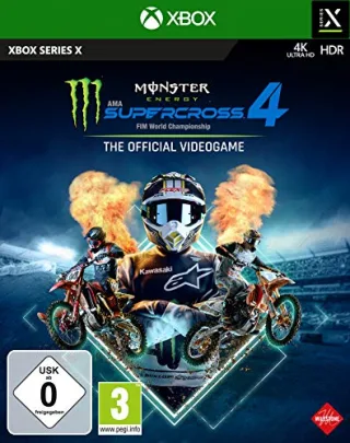 Monster Energy Supercross - The Official Videogame 4 [für Xbox One Series X]