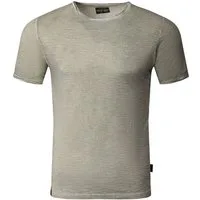 Reslad T-Shirt Reslad T-Shirt Herren Rundhals verwaschen Vintage Optik Shirt Männer (1-tlg) Rundhalsausschnitt Vintage Style Männer Shirt