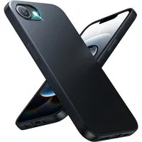 CoolGadget Handyhülle Black Series Handy Hülle für iPhone 17e / iPhone 16e 6,1 Zoll, Edle Silikon Schlicht Robust Schutzhülle für iPhone 16e Hülle