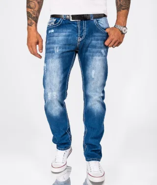 Rock Creek Jeans Blau