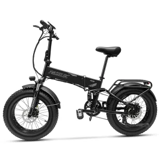 [EU DIRECT] Paselec PX6 Electric Bike 48V 12Ah 500W (Peak 750W) Motor Recommended Top Speed 25KM/H 20x4.0 Fat Tire 40KM