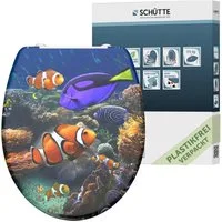 Schütte WC-Sitz SEA LIFE, bruchsicher und kratzfest, Absenkautomatik, Standardmaß