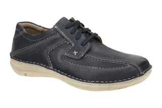 Josef Seibel Herrenschuhe 43360 81 530 Ocean Blau | Bequeme Schn?r Halbschuhe