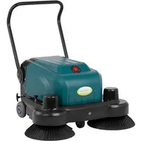 Ulsonix Kehrmaschine Kehrsaugmaschine 4800 m²/h Akku-Kehrmaschine 35 l Bürstenbreite 52 cm
