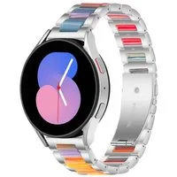 Wigento Smartwatch-Armband Für Samsung Galaxy Watch FE 6 5 4 Normal Pro Classic alle Größen Band