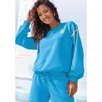 Bench. Loungewear Sweatshirt mit modischen Druck Details, Loungewear