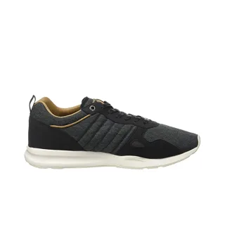 Le Coq Sportif Baskets LCS R600 2 Töne Herrenschwarze Trainer