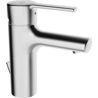 Hansa Waschtischarmatur Hansaronda 03092273 chrom, mit Ablaufgarnitur, mit Flexschläuchen