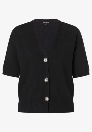 MORE & MORE - Cardigan schwarz - Gr. - 34