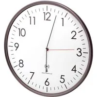 TFA Dostmann Funkwanduhr analoge nahezu lautlose Wanduhr Funchal TFA 60.3516.10