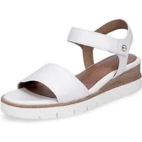 Tamaris Tamaris Damen Keilsandalette weiß Sandale