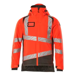 MASCOT Herren Winterjacke ACCELERATE SAFE Hi-vis Rot / Dunkelanthrazit L - 19335-231-22218-L