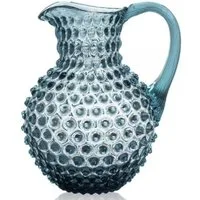 KLIMCHI Karaffe Studio Karaffe Hobnail Jug Misty Blue (2000ml)