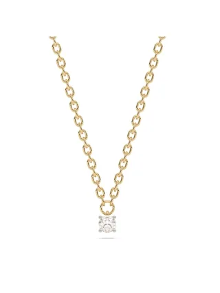 Diam Addict Halskette 585 Gelbgold mit einem im Labor gezüchteten Diamanten