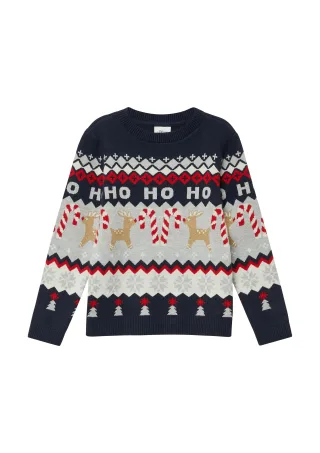 s.Oliver - Strickpullover blau - Gr. - 128/134