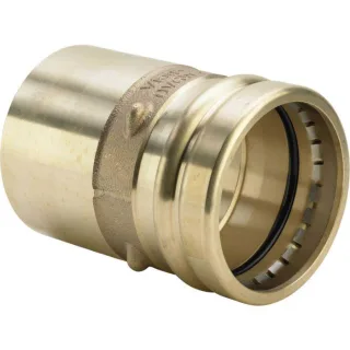 Viega Sanpress XL-Reduzierstück 354664 76,1 x 54 mm, Rotguss, SC-Contur, Einsteckende