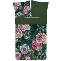 ESPiCO Bettwäsche Fleur multi Trendy Bedding, Renforcé, 2 teilig, Blüten, Pfingstrose, Ornamente