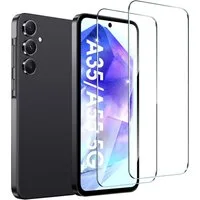 MSM Displayschutzglas 2X Schutzglas für Samsung Galaxy A55 / A35 5G Panzerfolie Full 9H