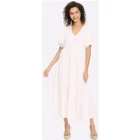 heine Etuikleid Webkleid Kurzarm