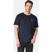 Ragwear T-Shirt Samms H Gots YOUMODO Kurzärmliges Shirt mit Kapitän-Stickerei