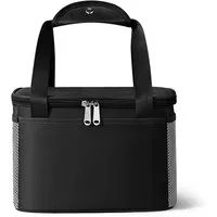 Agger Kühltasche Thermobehälter Kühltasche Faltbar Thermobehälter für Essen, mit Reißverschluss, wassedichtem Material, ideal für Arbeit & Ausflug