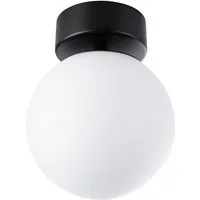 Paulmann LED Deckenleuchte Selection Bathroom Gove IP44 3000K 9W Satin, Glas/Metall, LED fest integriert, Warmweiß