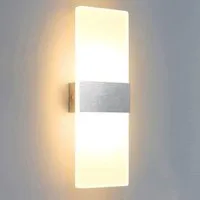 Clanmacy Wandleuchte 12W LED Wandlampe Wandleuchte Flurlampe Badleuchte Strahler