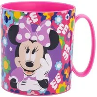 Storline Tasse Disney Minnie Mouse Becher Mikrowellengeeigneter 390 ml, Kunststoff