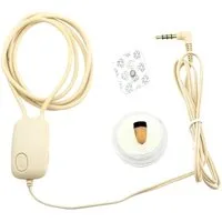 SpionProfi 3,5mm Klinke Headset Mini Kopfhörer Hörer Prüfung Headset Telefon Headset (Mini Spy Headset Set Hörer Kopfhörer Spionage Prüfung Schule Test)