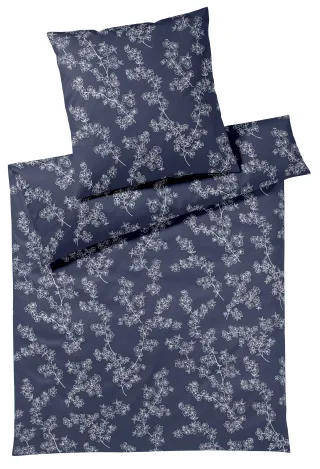 Elegante Bettwäsche "Cherry Blossom" 2 Stk. angenehmes Hautgefühl