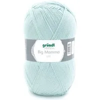 Gründl Wolle 400g Big Mamma uni Großknäuel Strickgarn Häkelgarn Häkelwolle, 1040,00 m (Wolle zum Stricken und Häkeln, pflegeleicht, waschbar, schnell trocknend, wollartiger Charakter), Wolle ohne Schurwolle