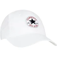Converse Baseball Cap CAN CHUCK PATCH CURVE BRIM HAT für kids 8-15 Jahre mit gebogenem Schirm, 6-Panel-Design, bestickte Optik