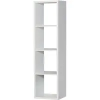 FORTE Standregal Mauro, FSC®-zertifiziert, Fachgröße 33x33cm, 4 Fächer