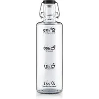 soulbottles Trinkflasche stay hydrated Glas (Glasflasche, Keramikdeckel, Edelstahlbügel)