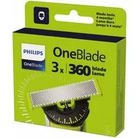 Philips Rasierklingen QP430/50 OneBlade 3er Pack - Ersatzklingen - silber