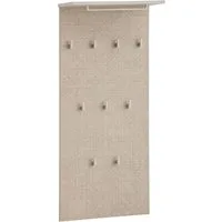 Schildmeyer Garderobenpaneel Edno, Hakenpaneel, Made in Germany, B 50 cm (1 St), Solide Verarbeitung - Dieses Produkt ist in Deutschland gefertigt