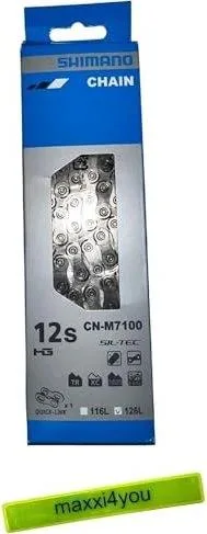 Shimano CN-M7100 SLX Kette für 12-fach inkl. Kettenschloss 126 Glieder