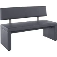 OTTO home Sitzbank Charissa, mit Lehne, Breite 140, 160 oder 180 cm